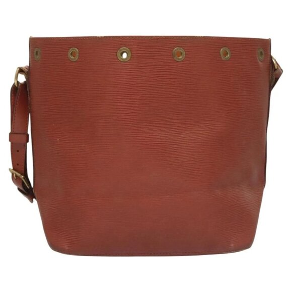 LOUIS VUITTON Epi Petit Noe Shoulder Bag Brown M44103 LV Auth 129526 - Picture 2 of 16
